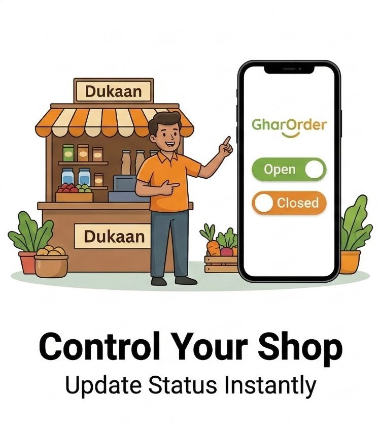 Control Your Shop Illustration